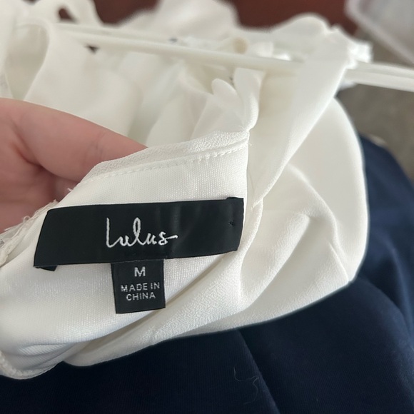 Lulus Tie Strap A Line Midi Dress - Picture 10 of 10